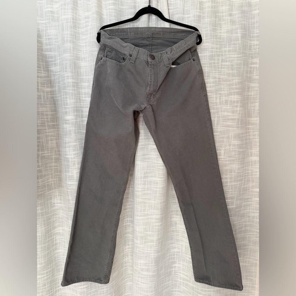 Arizona Jean Company Men's Charcoal Straight Jeans